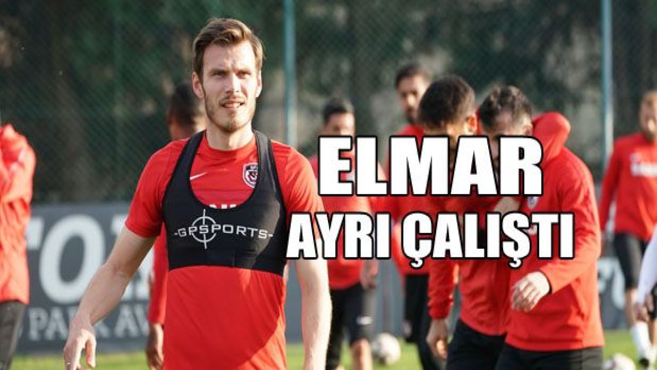 Elmar ve Yalçın ayrı çalıştı