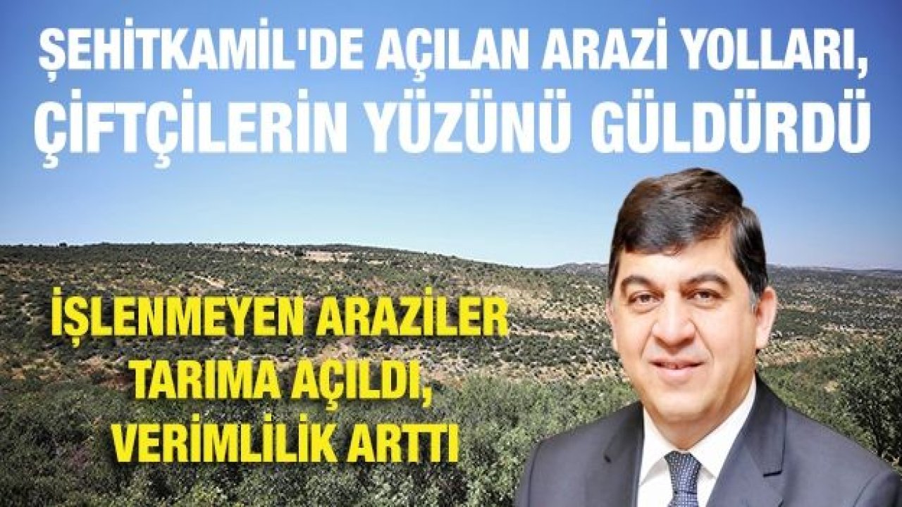 İŞLENMEYEN ARAZİLER TARIMA AÇILDI, VERİMLİLİK ARTTI