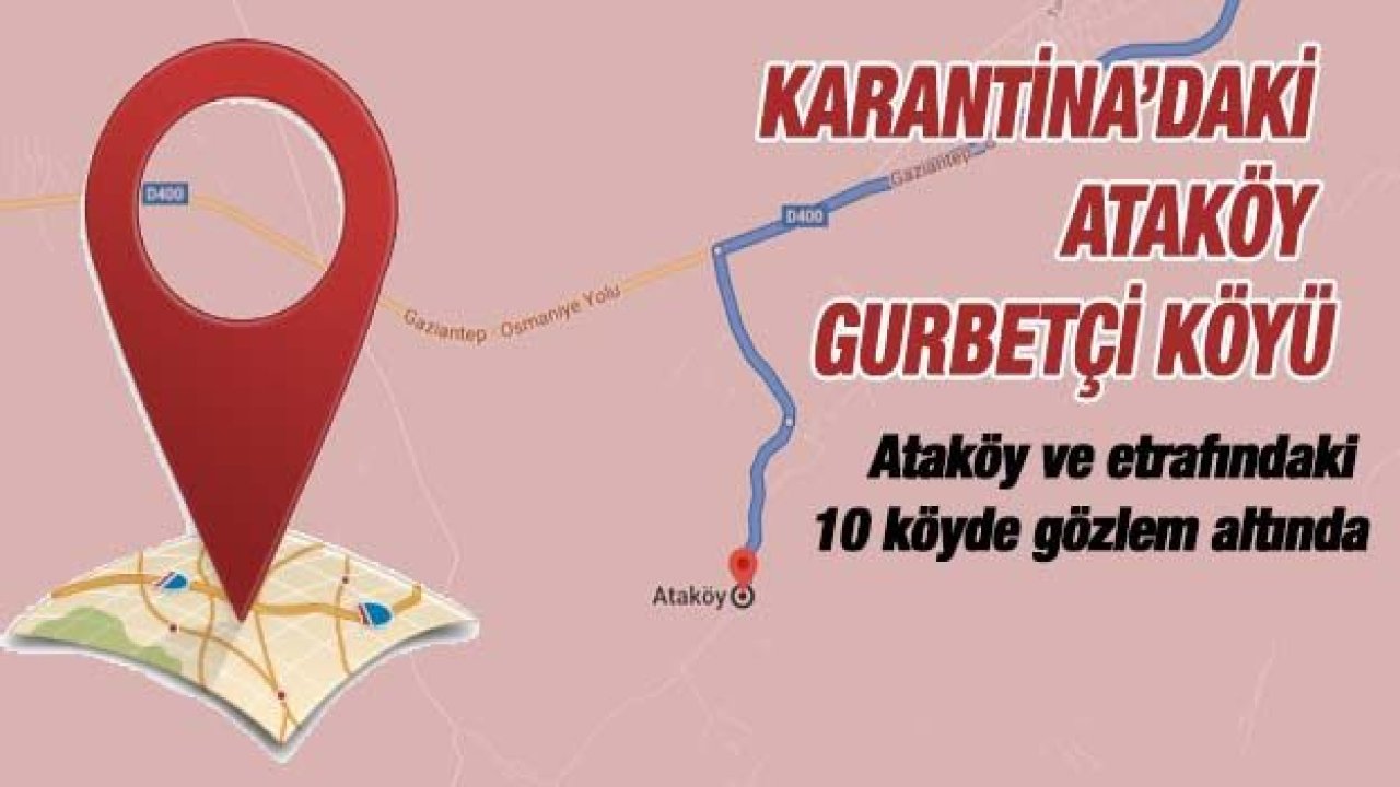 Karantina’daki Ataköy Gurbetçi köyü