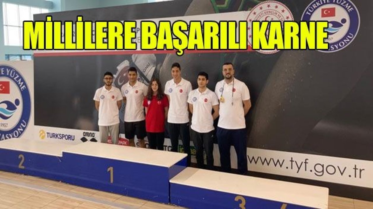 MİLLİLERE EDİRNE'DE BAŞARILI KARNE