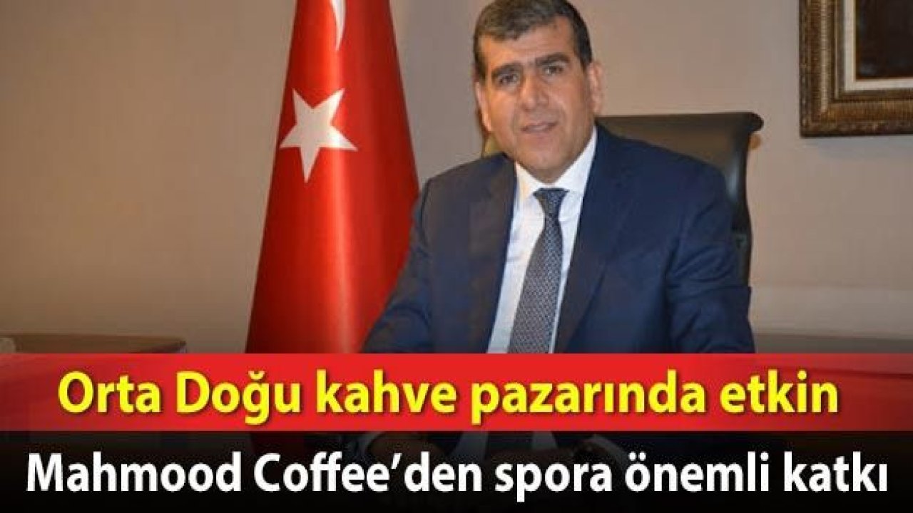 Orta Doğu kahve pazarında etkin Türk firmasından spora önemli katkı