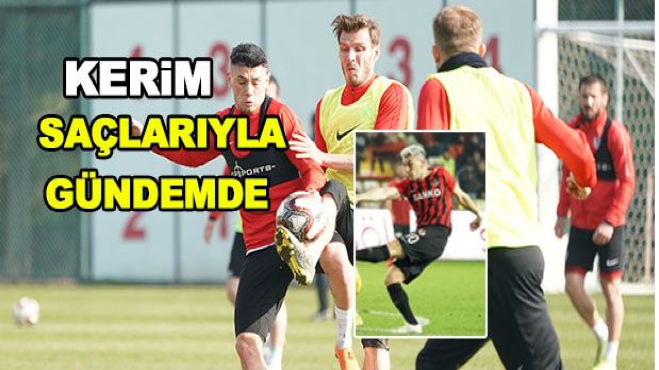 Kerim Avcı futbolundan çok saçını değiştiriyor