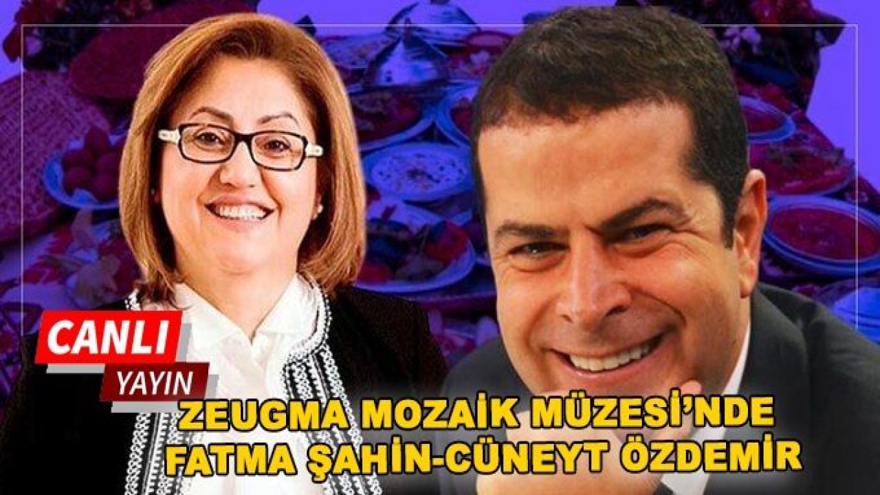 Bir İzle...Canlı Yayın İzle...Gaziantep Büyükşehir Belediye Başkanı Fatma Şahin-Cüneyt Özdemir Zeugma Mozaik Müzesi