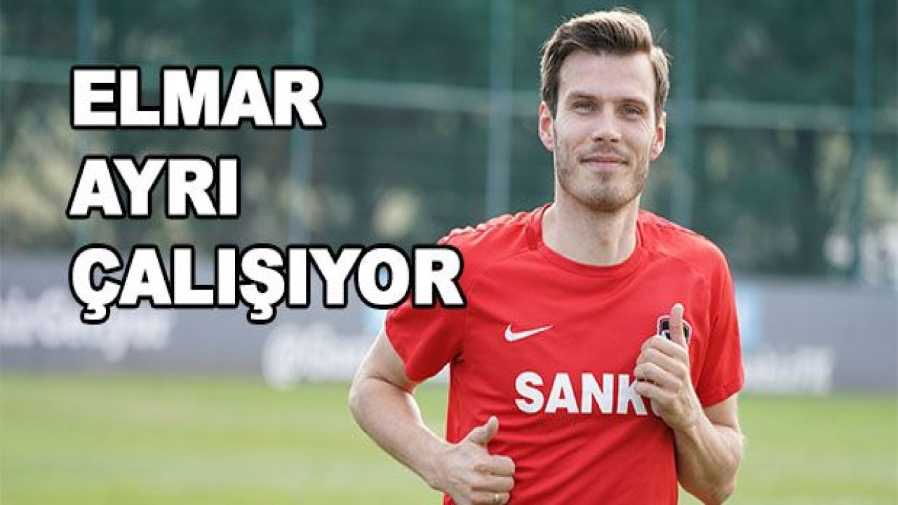 Elmar Bjarnason takımdan ayrı çalışıyor