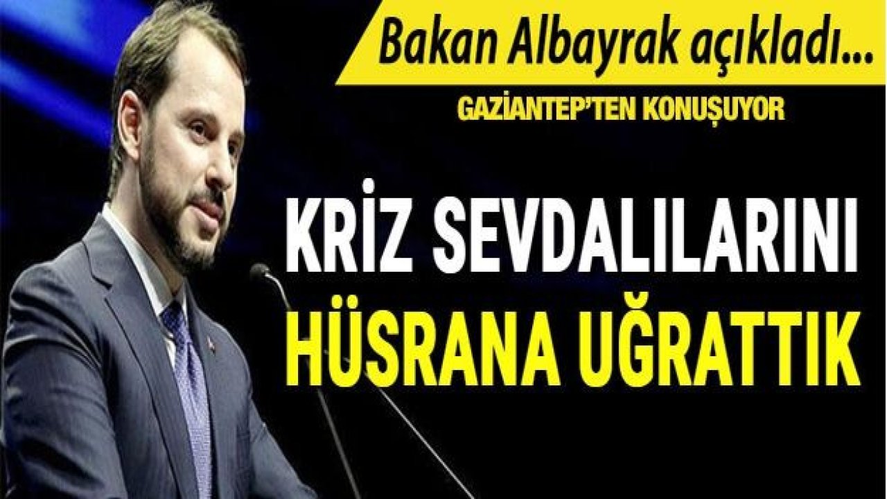 Son dakika... Bakan Albayrak'tan önemli açıklamalar