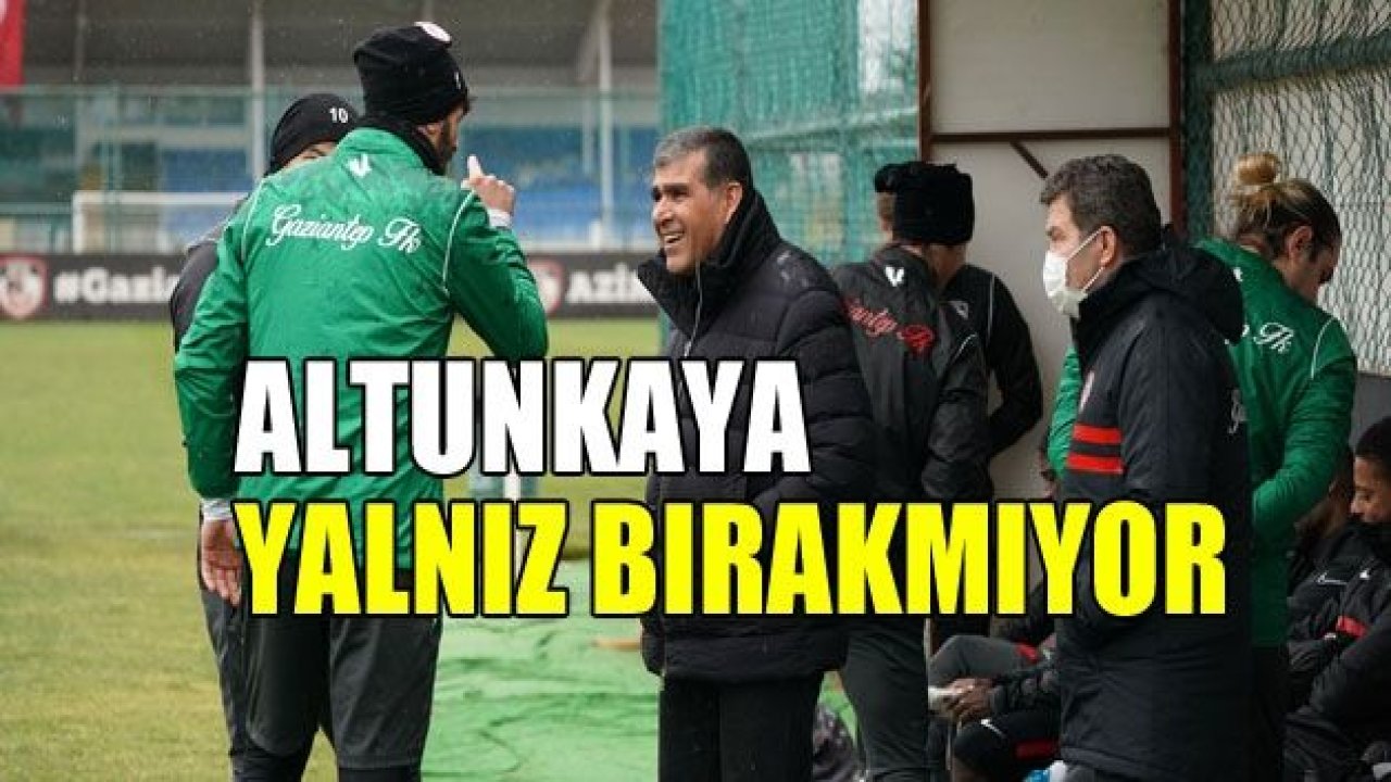 Mahsum Altunkaya yalnız bırakmıyor