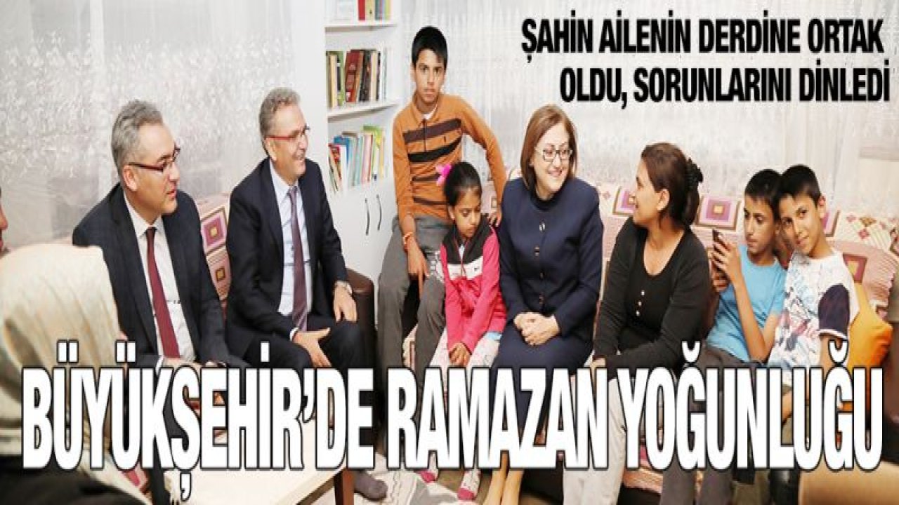 RAMAZANIN İLK GÜNÜNÜ YOĞUN GEÇİRDİ