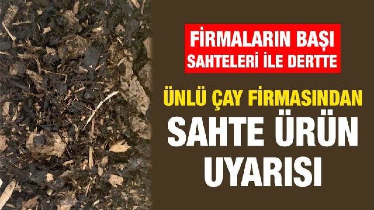 Firmaların başı sahteleri ile dertte