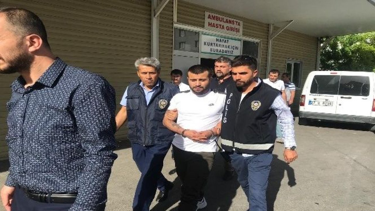 Polise çarpıp kaçan şahıs yakalandı