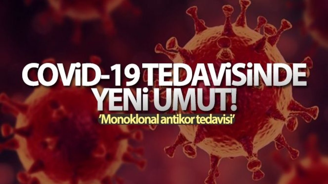 Covid-19 enfeksiyonu tedavisinde monoklonal antikor umudu