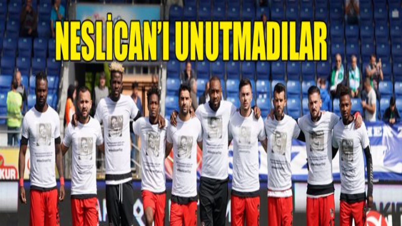 Futbolcular Neslican Tay'ı unutmadı