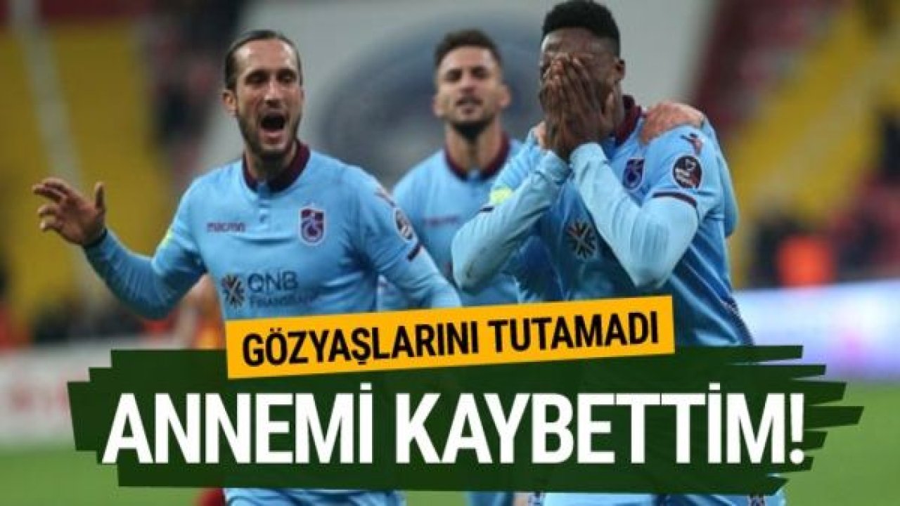 Caleb Ekuban gol sonrası gözyaşlarını tutamadı