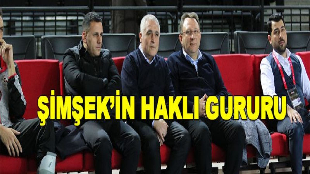 Cengiz Şimşek'in haklı gururu