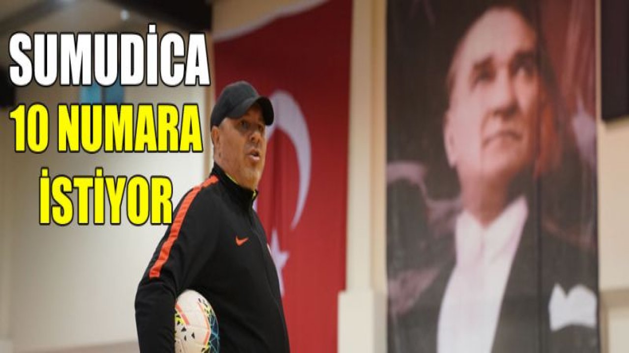 Marius Sumudica forvet ve 10 numara istiyor