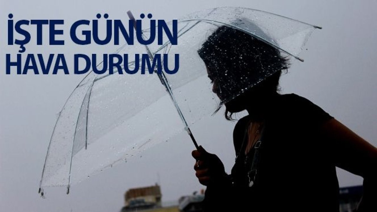 Bugün hava durumu nasıl olacak? 4 Nisan Cumartesi Yurtta hava durumu