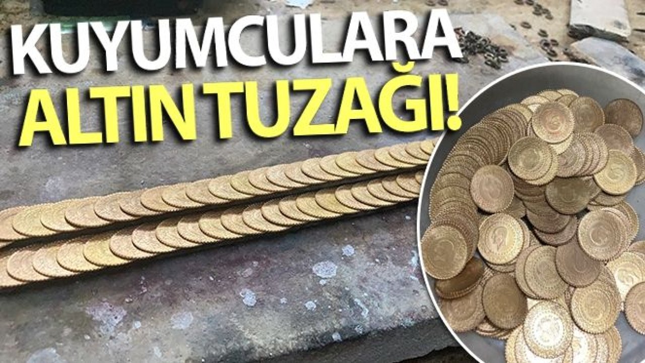 Altınların gramlarıyla oynamak için atölye kurmuşlar