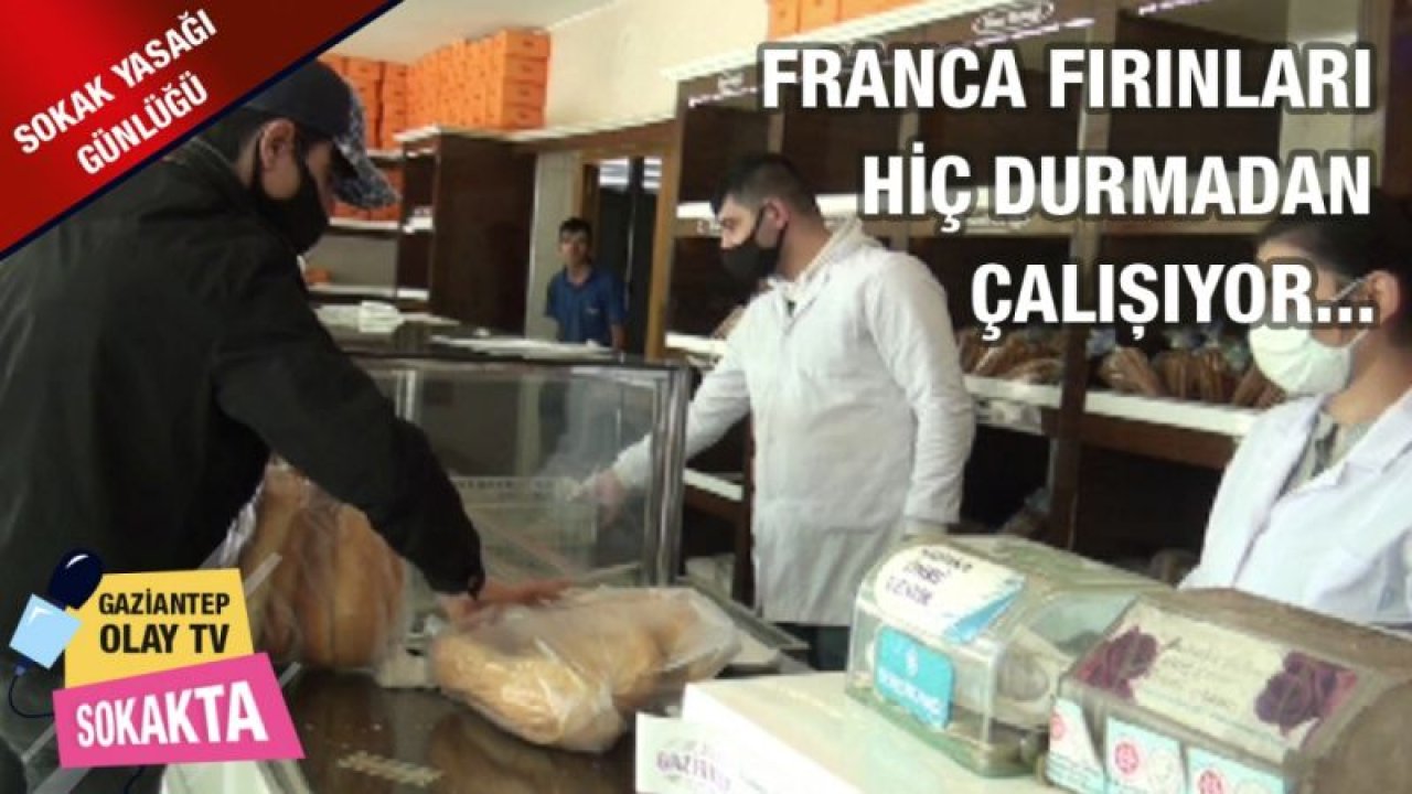 Franca Fırınları Durmadan Çalışıyor...Video İzle