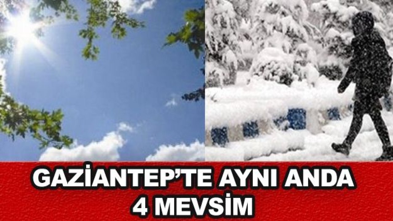 Gaziantep'te 4 Mevsim