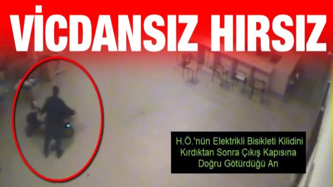 Hırsızın vicdansızlığı pes dedirtti