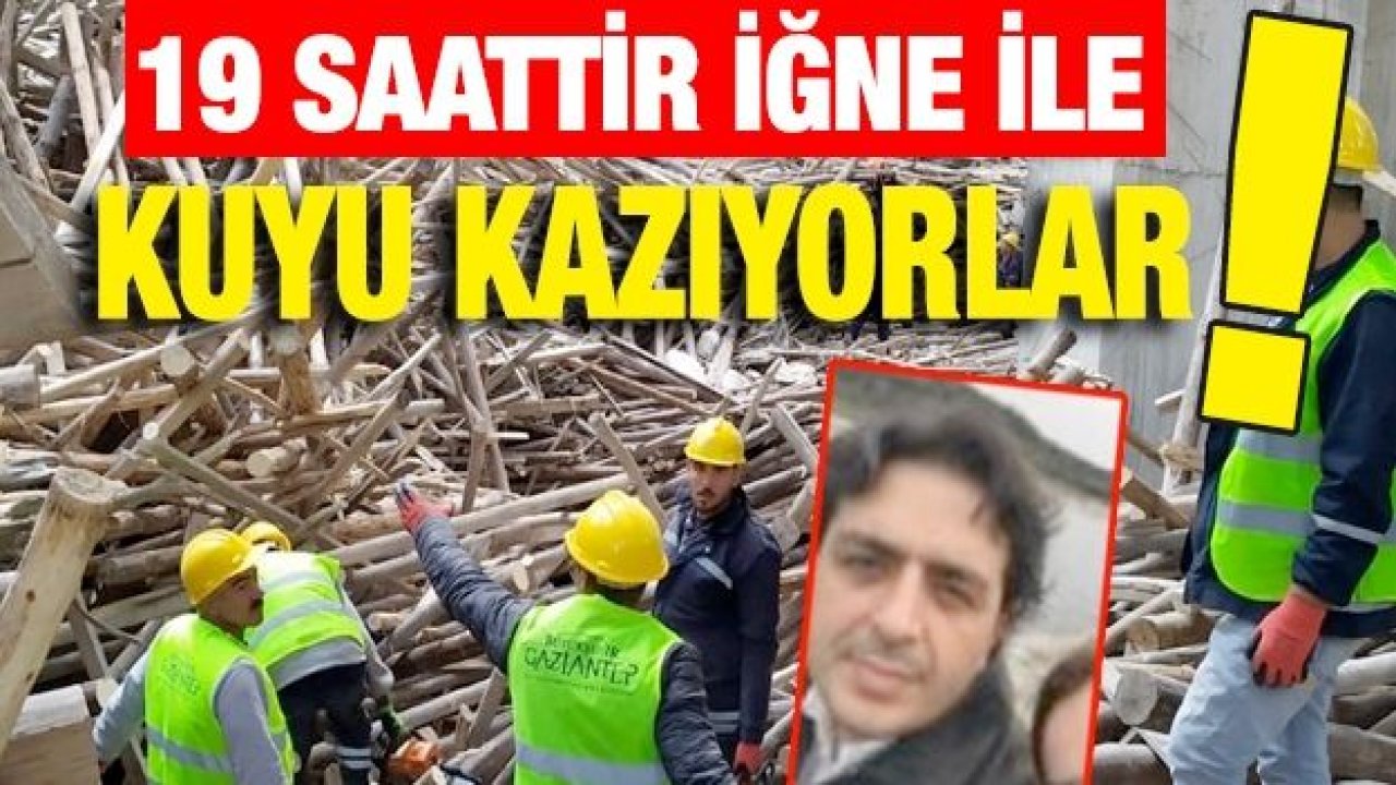 19 Saattir iğne ile kuyu kazıyorlar!