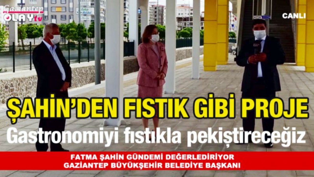 Şahin’den fıstık gibi proje