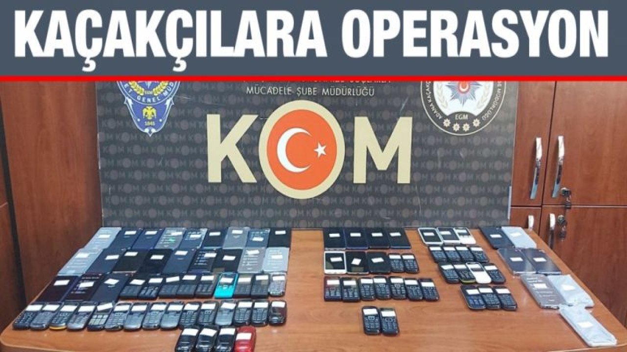 Adana’da kaçakçılık operasyonu: 8 gözaltı