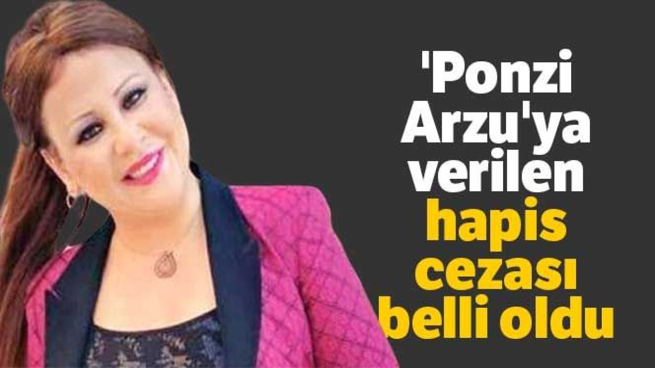 Ponzi Arzu'ya 240 Yıl Hapis