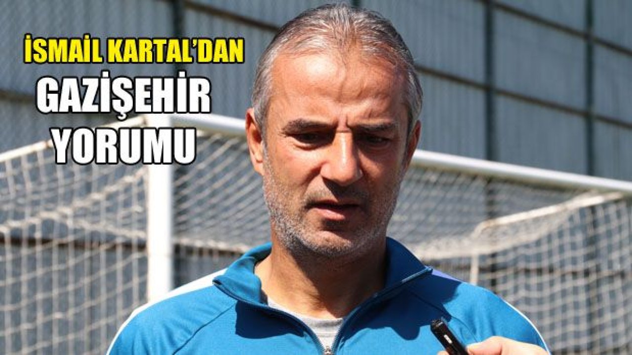 İsmail Kartal: "Bütün planlarımız kazanmak için"