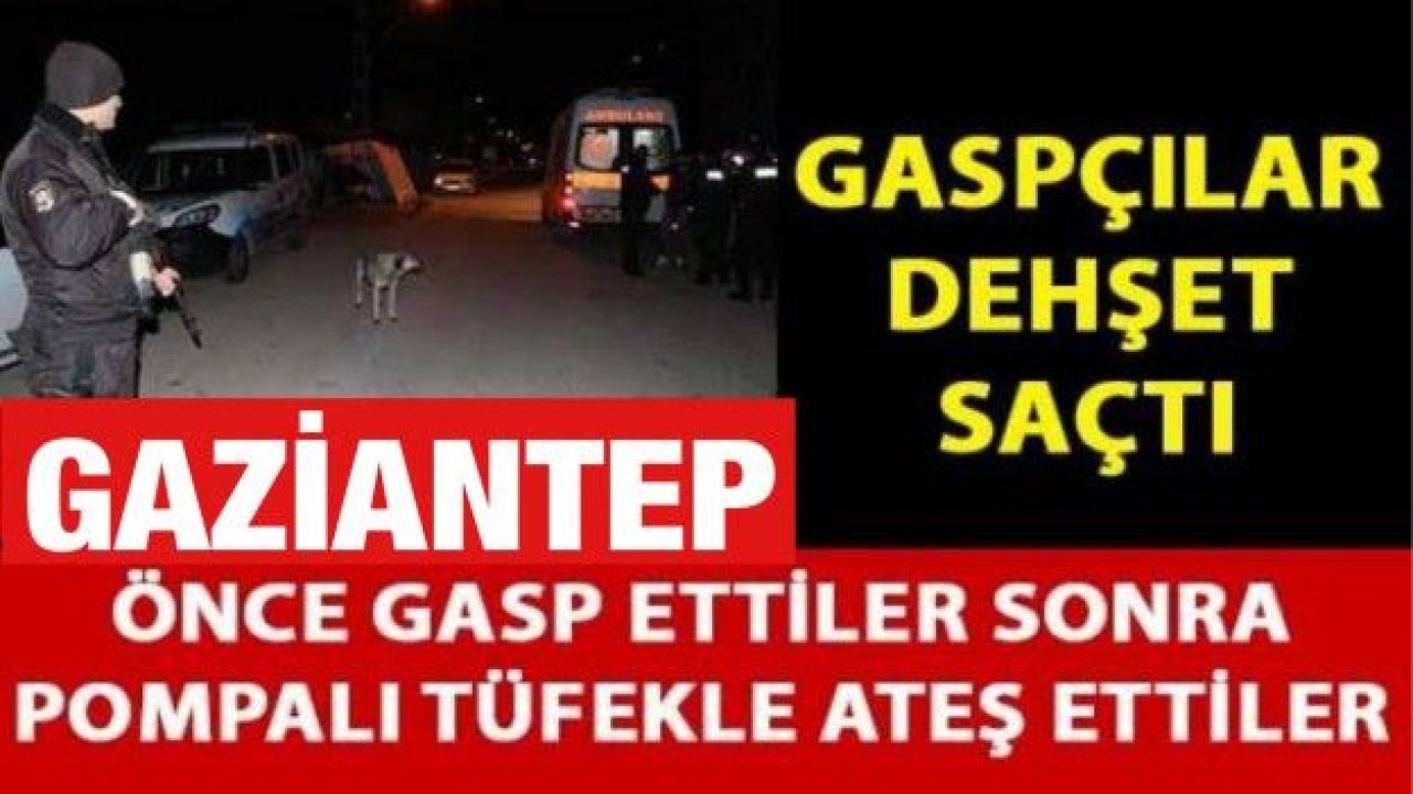 Gaspçılar kurşun yağdırdılar: 2 yaralı