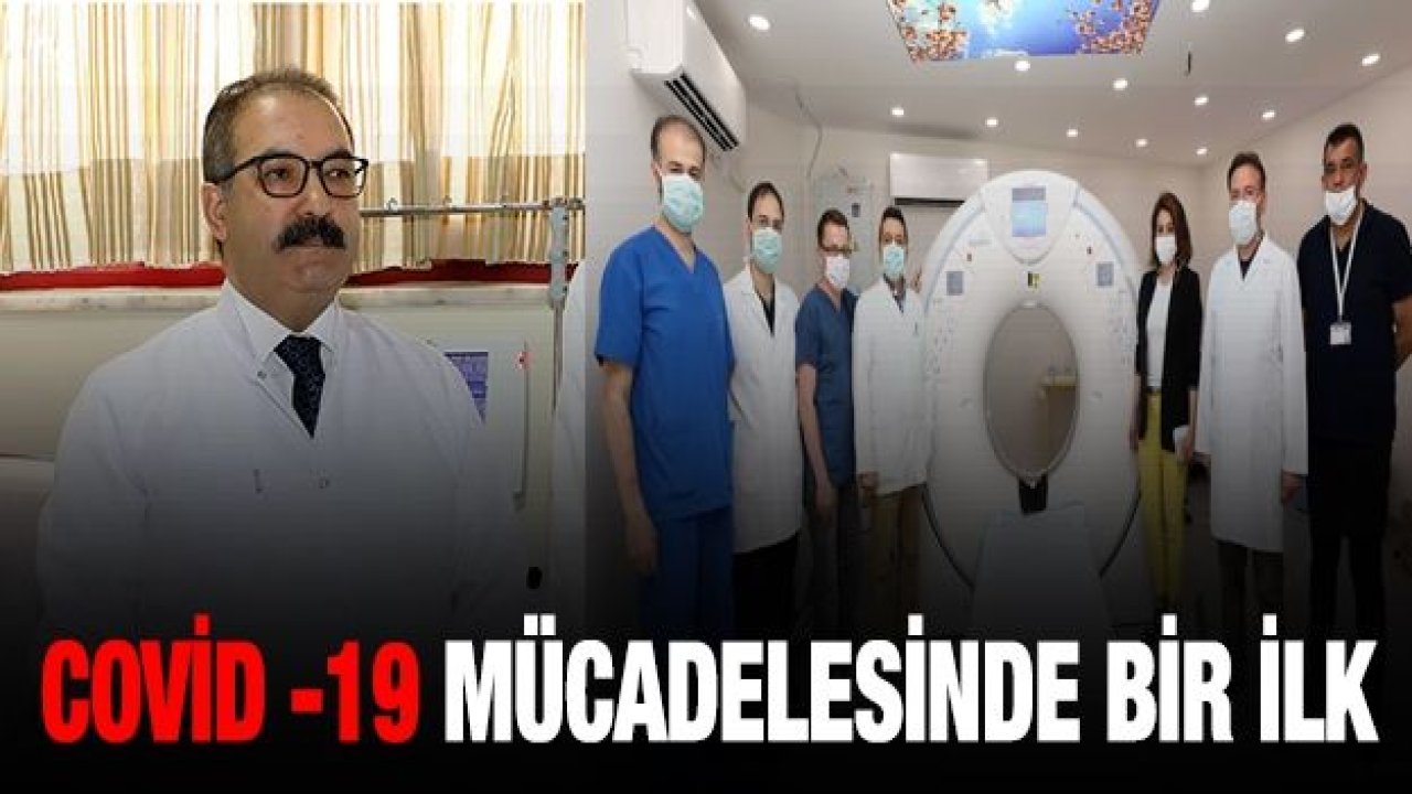 Covid -19 mücadelesinde bir ilk