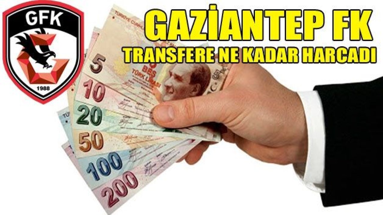 Gaziantep FK'nın transfer harcama limiti ne kadar?