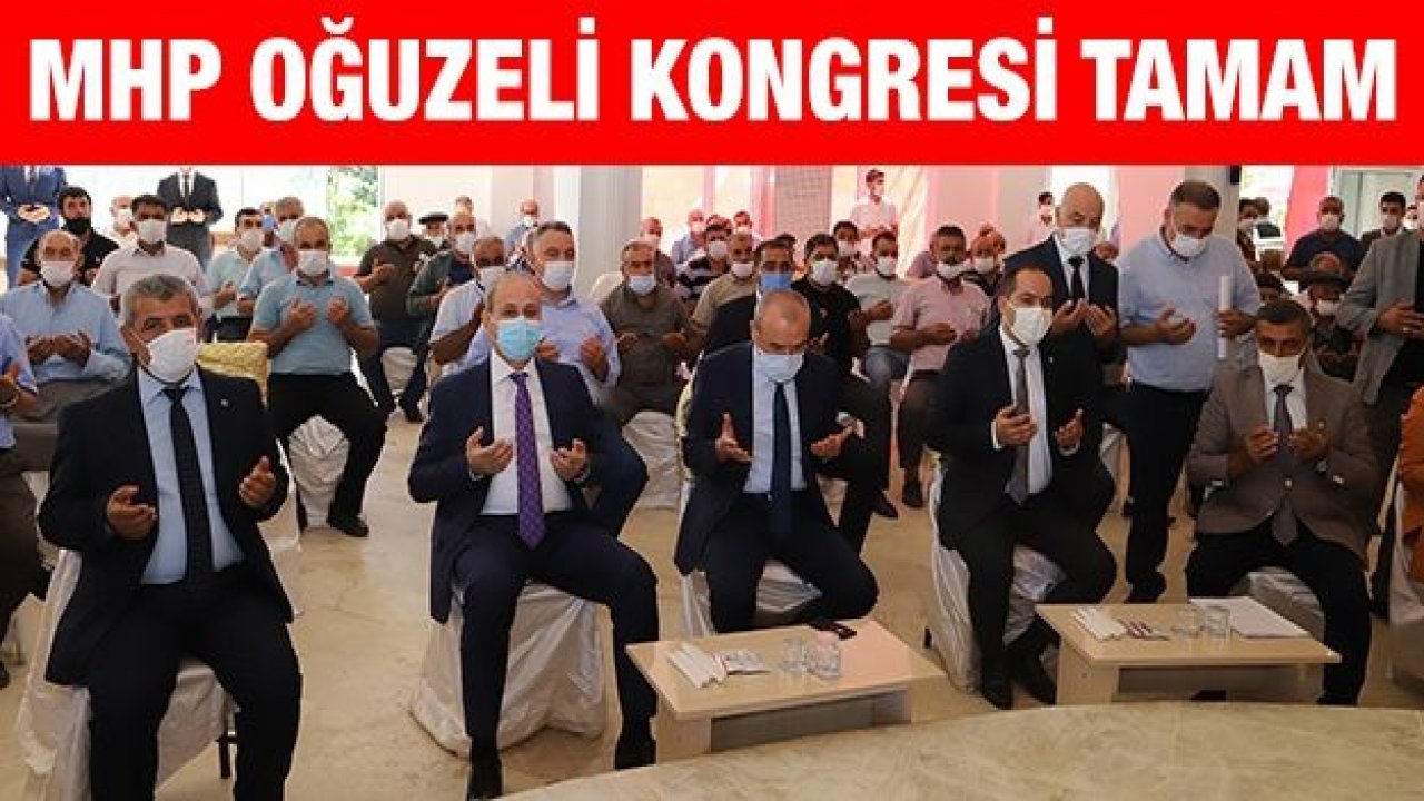 MHP Oğuzeli kongresi yapıldı