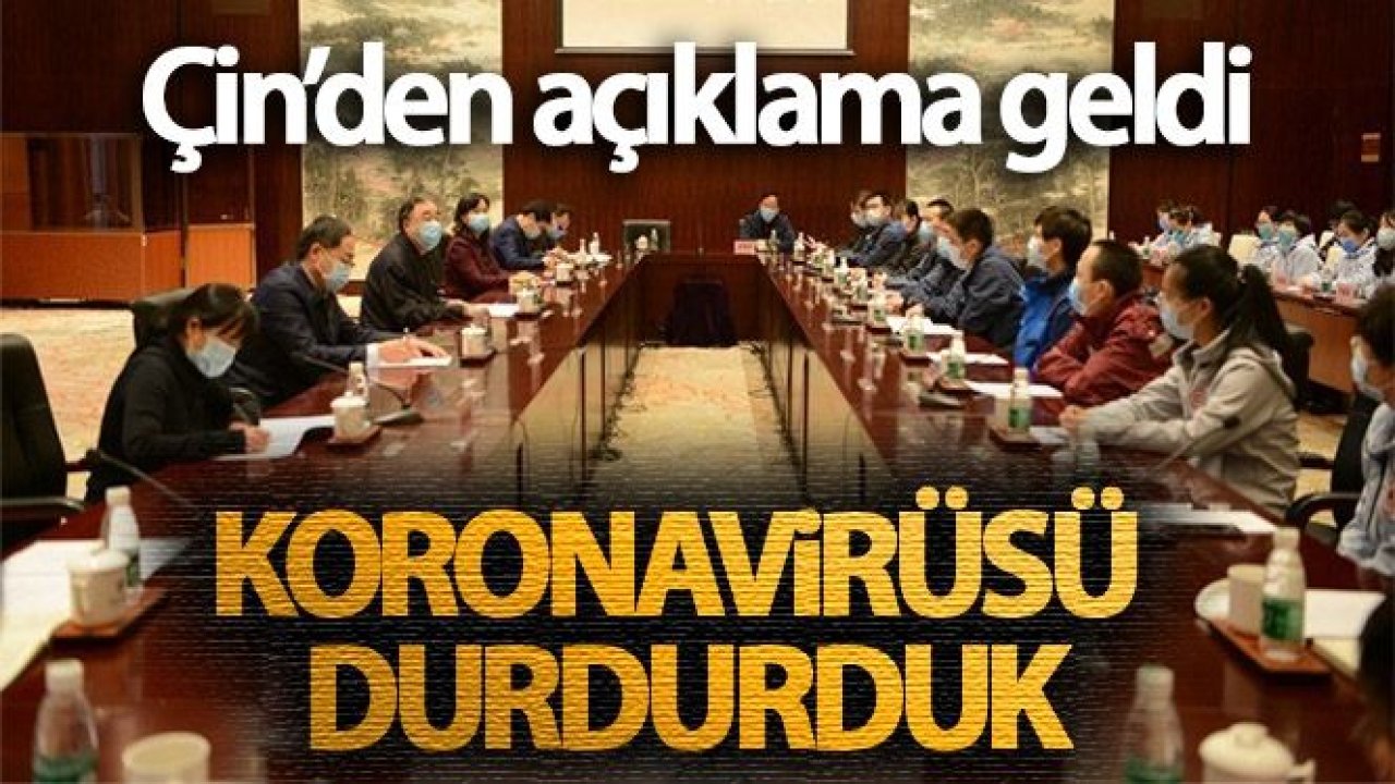 Korona Virüs Bitti...Çin Ulusal Sağlık Komisyonu: "Korona virüs salgınını büyük ölçüde durdurduk"