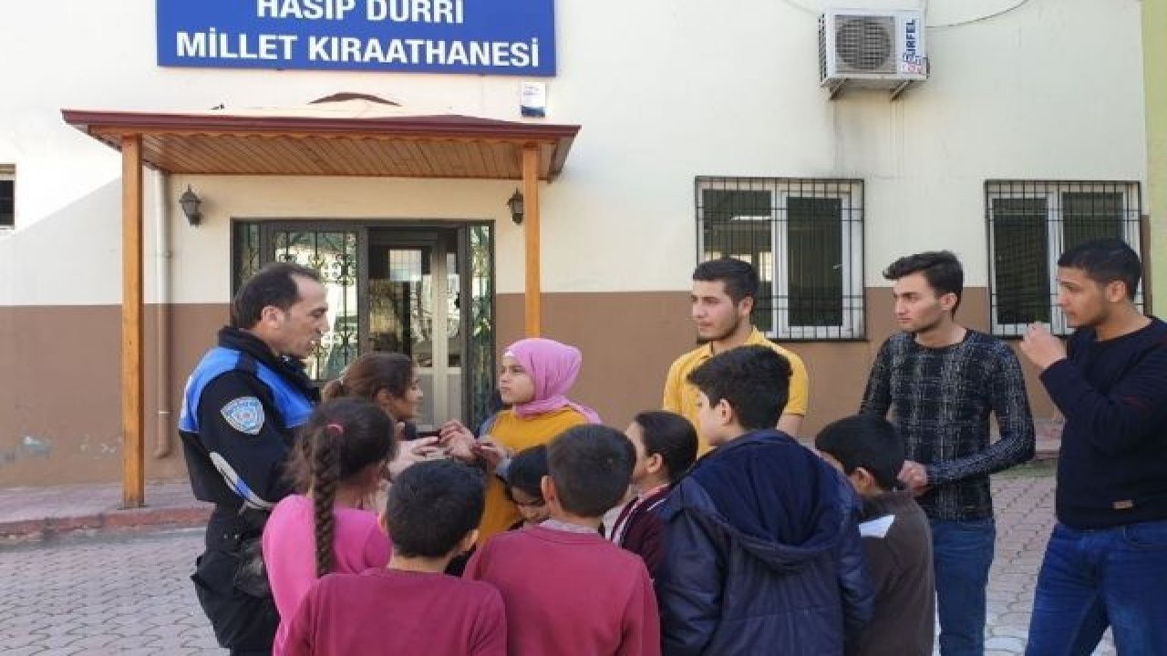 Toplum Destekli Polis'lerden öğrencilere bilgilendirme