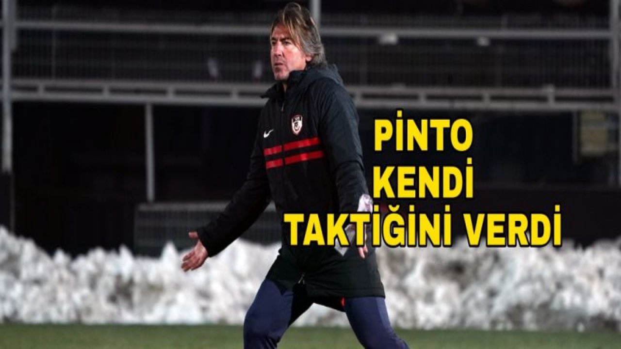 SA PİNTO KENDİ TAKTİĞİNİ VERDİ