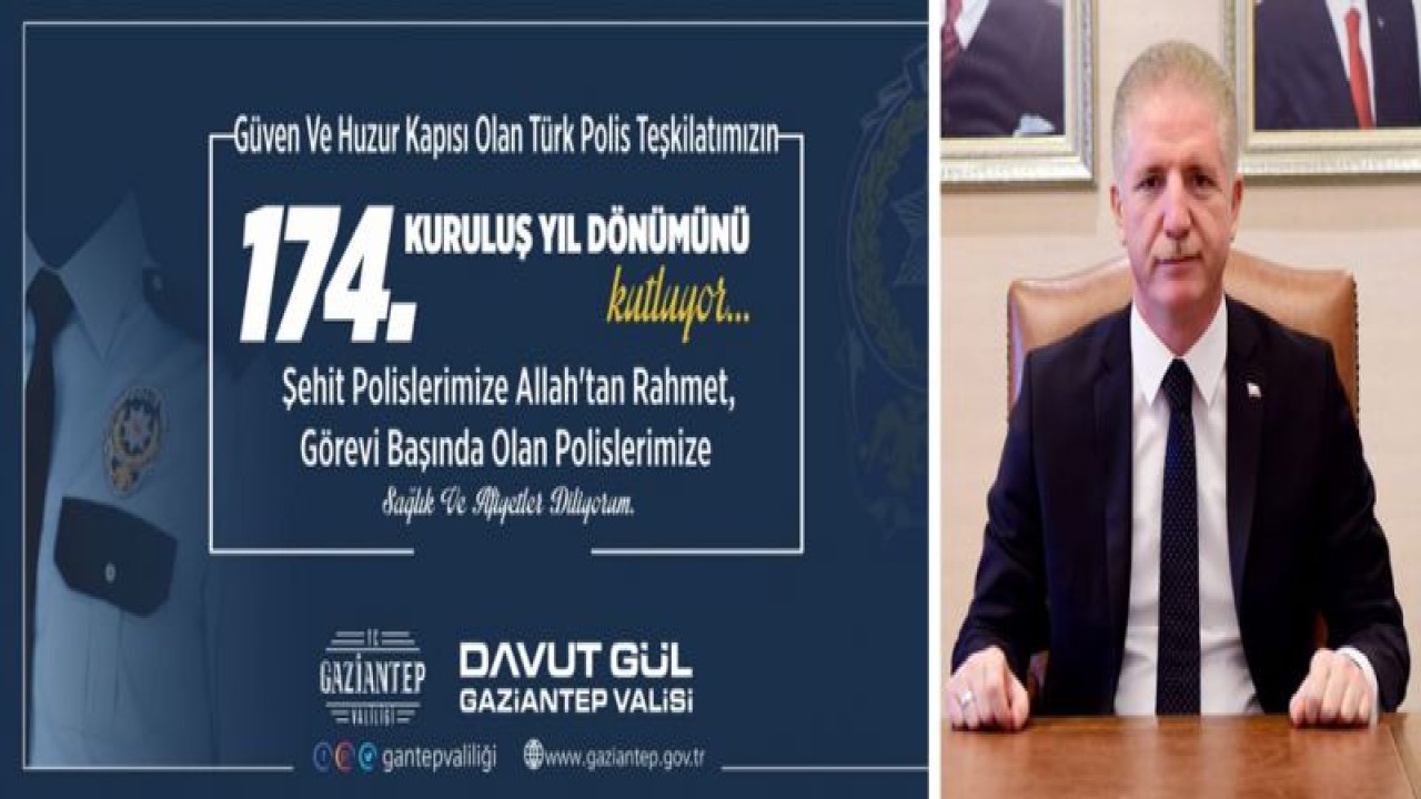 Türk Polis Teşkilatının 174. Yıl Dönümü