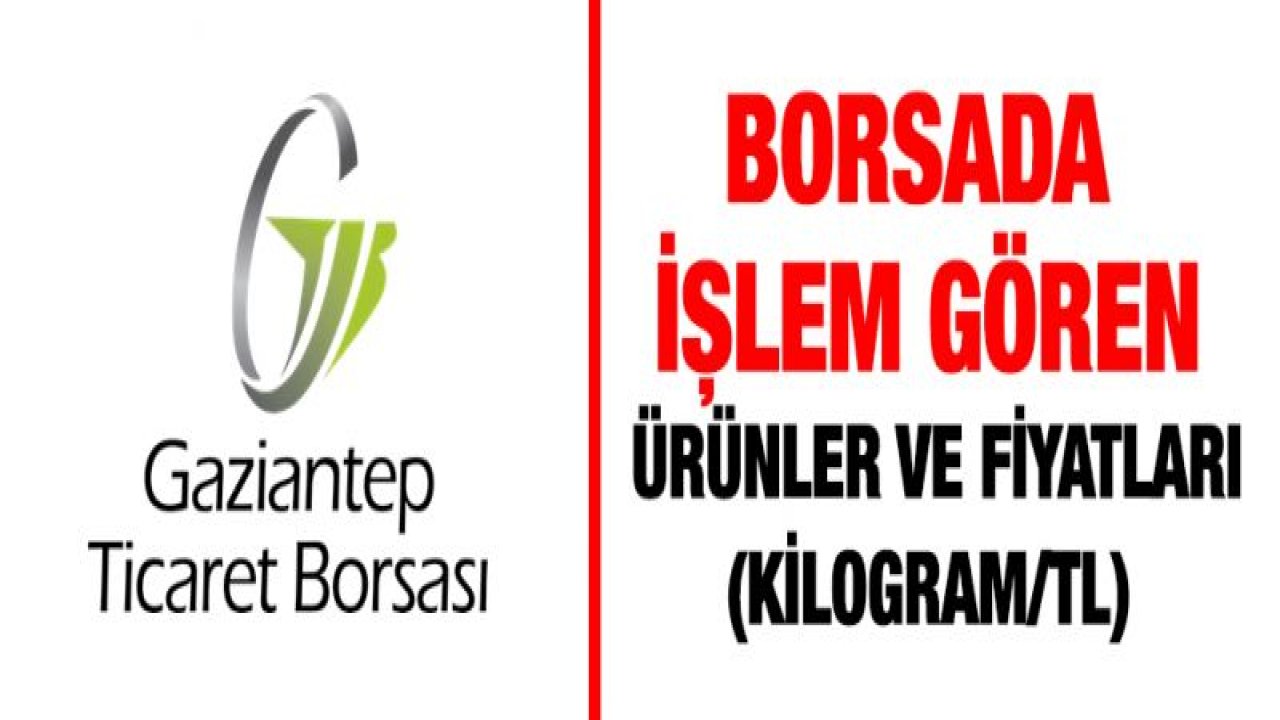 Gaziantep Ticaret Borsası