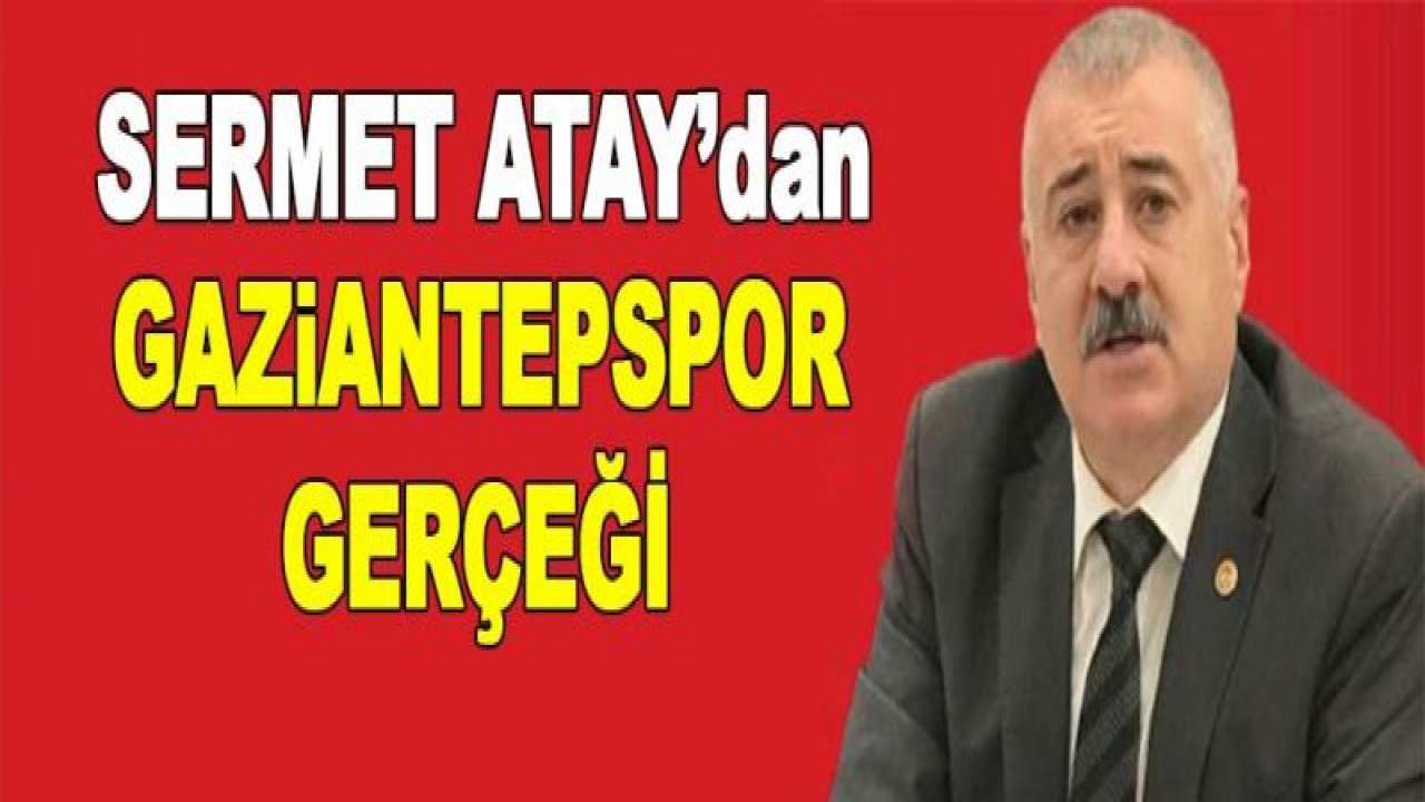 Sermet Atay'dan Doğan'a veryansın!