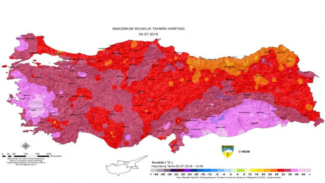 Meteoroloji paylaştı: Perşembe'ye dikkat