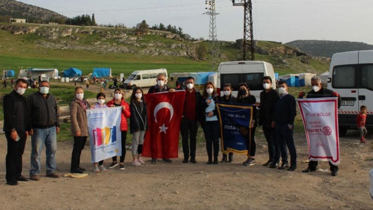 Alleben Rotary’den tarım işçilerine destek