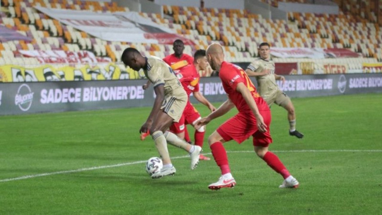 Süper Lig: Yeni Malatyaspor: 1 - Fenerbahçe: 1 (Maç sonucu)