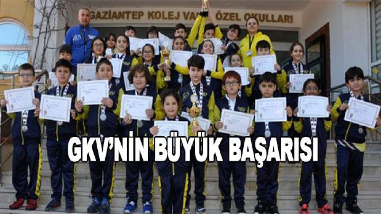 GKV'nin Minik Kulaçları Kupaları Okullarına Taşıdı