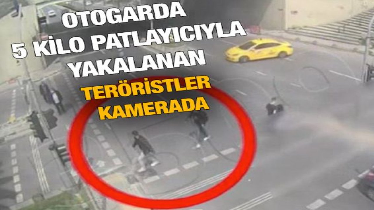 Son Dakika...Video Haber...Otogarda 5 kilo patlayıcıyla yakalanan teröristler kamerada