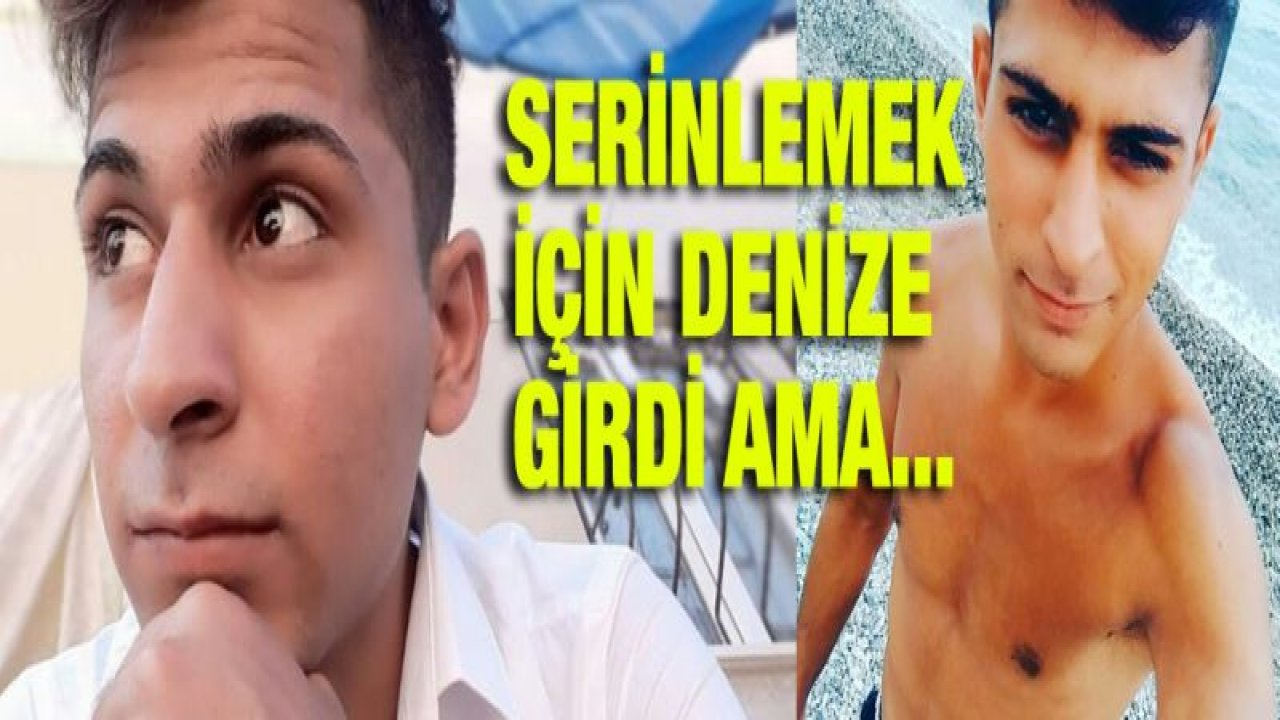 Boğulma tehlikesi geçiren genç kurtarılamadı