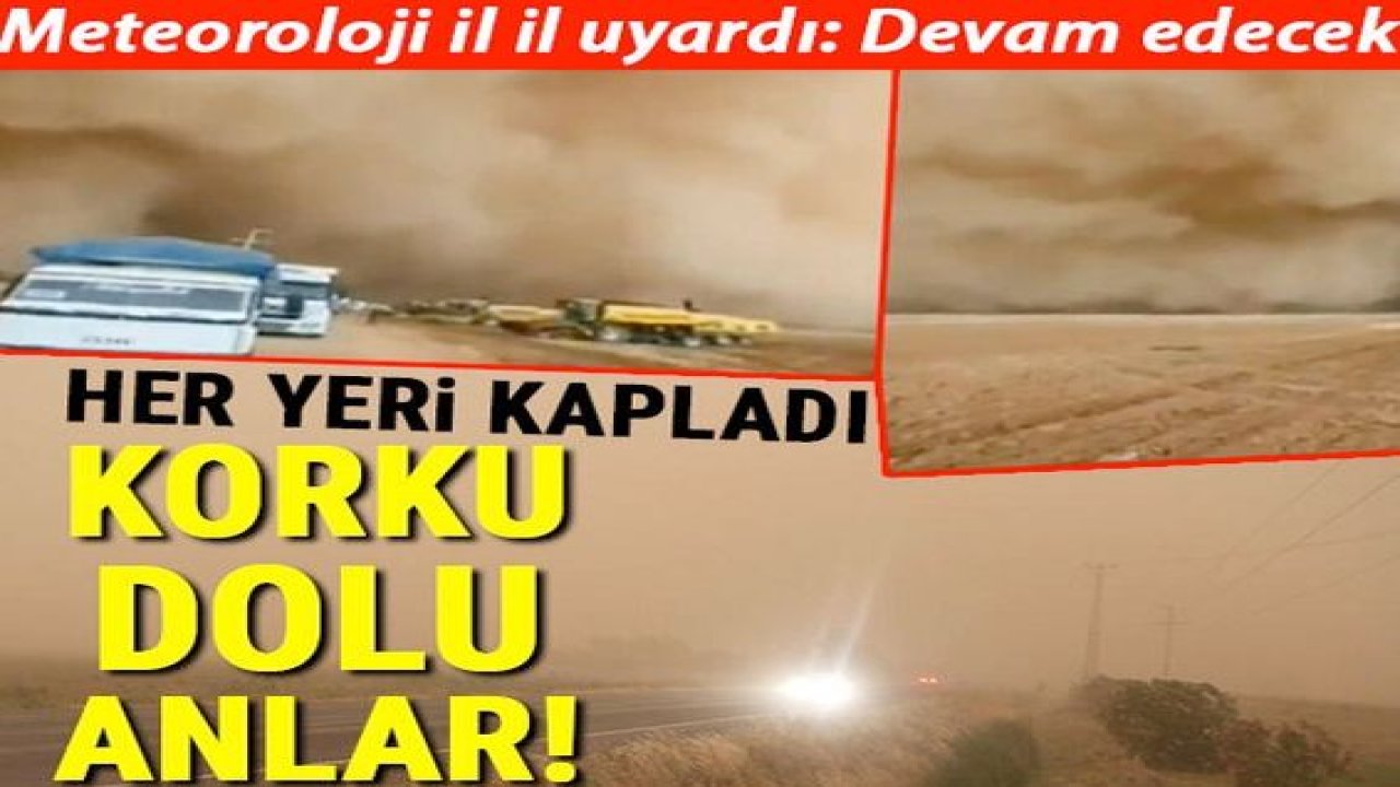 Video Haber...Dikkat! Meteoroloji Uyardı! Devam Edecek...