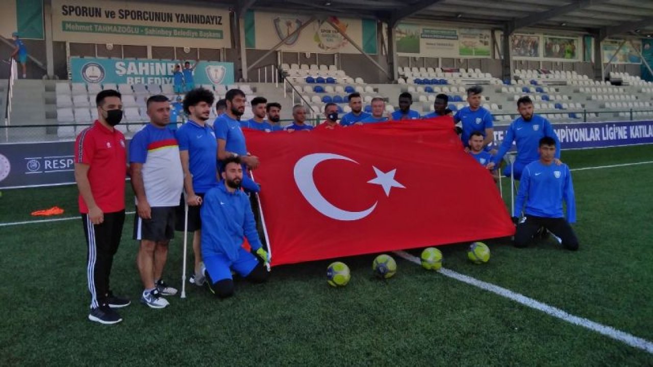 Şampiyonlar Ligi'nde Şahinbey gol olup yağdı