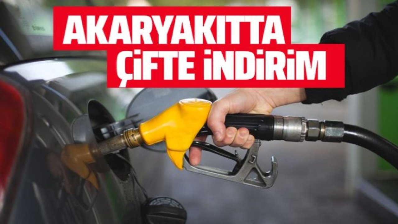 Motorin ve benzinin litre fiyatında indirim