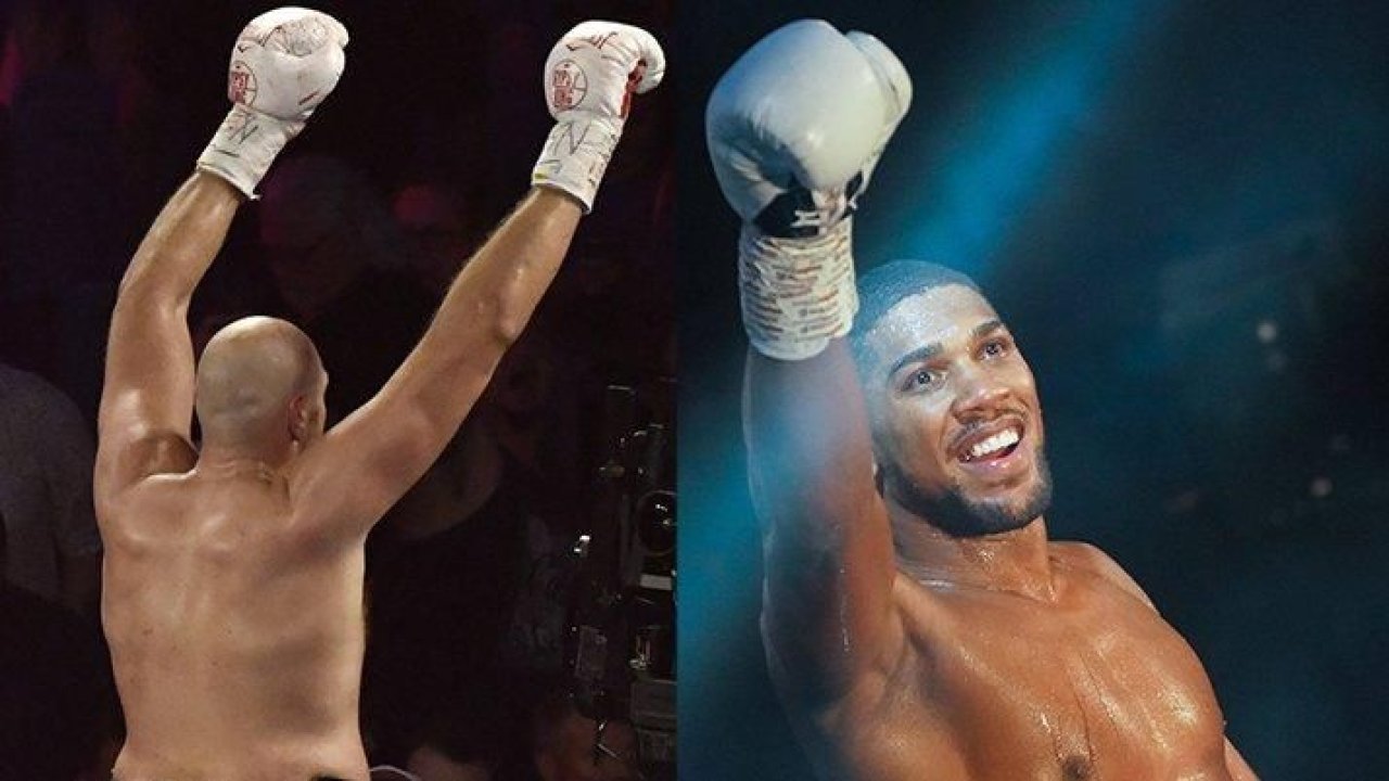 Anthony Joshua Tyson Fury maçı iptal oldu, ortalık karıştı!