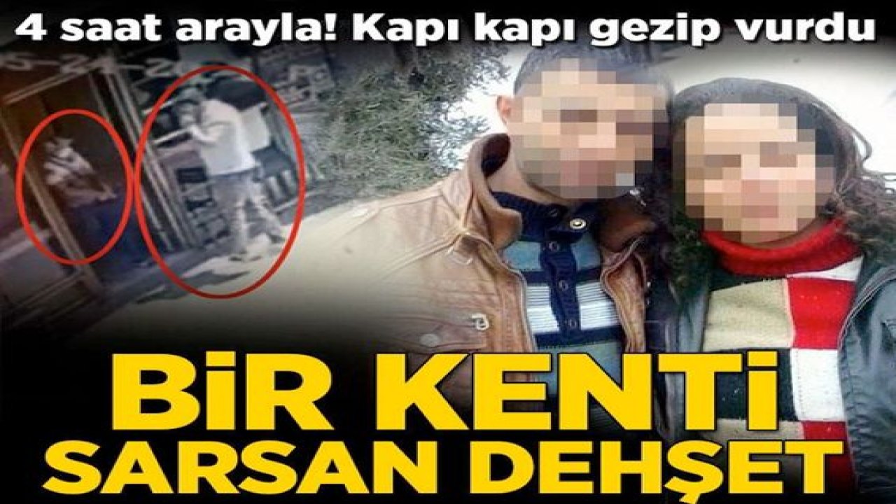 Son Dakika...Video Haber...Önce eski eşini sonra ilişkisi olduğu iddia ettiği 2 kişiyi vurdu