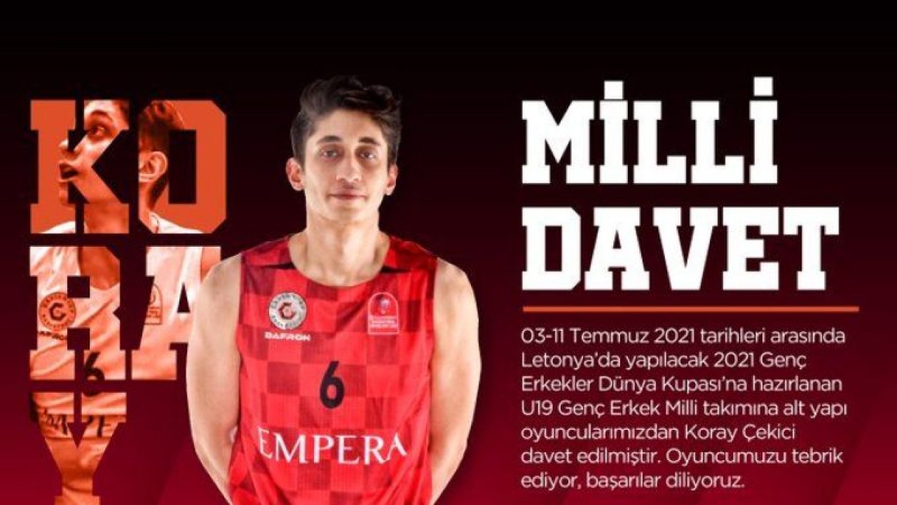 Koray Çekici’ye milli davet